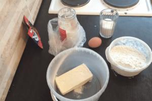 Песочное тесто для печенья на маргарине с творогом